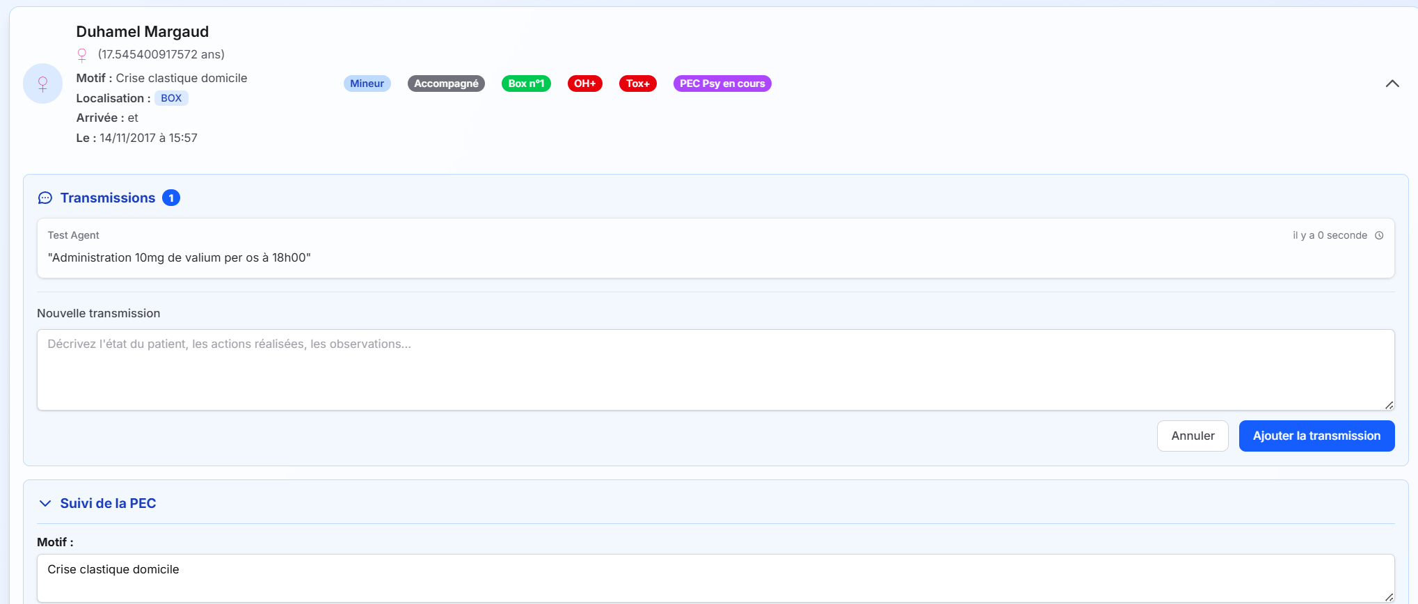 Transmissions Osmose